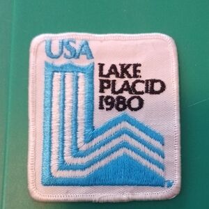Vintage USA Lake Placid 1980 Patch